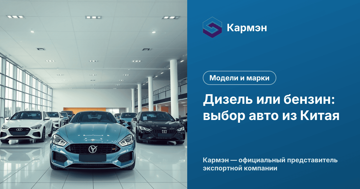 Дизель или бензин: выбор авто из Китая