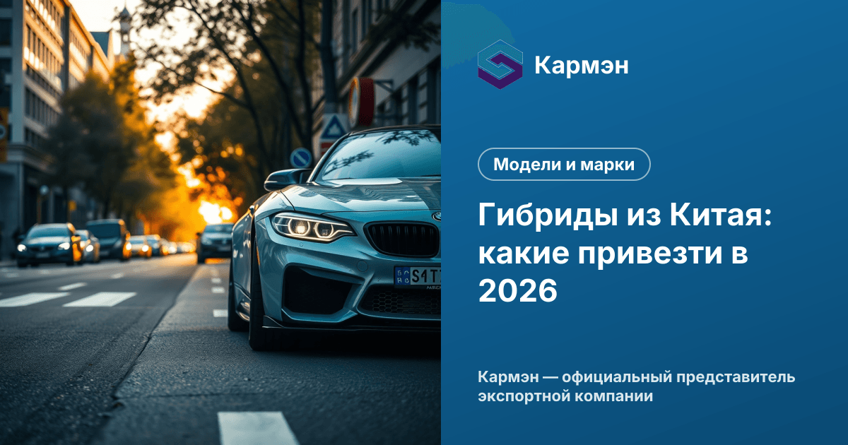 Гибриды из Китая: какие привезти в 2026
