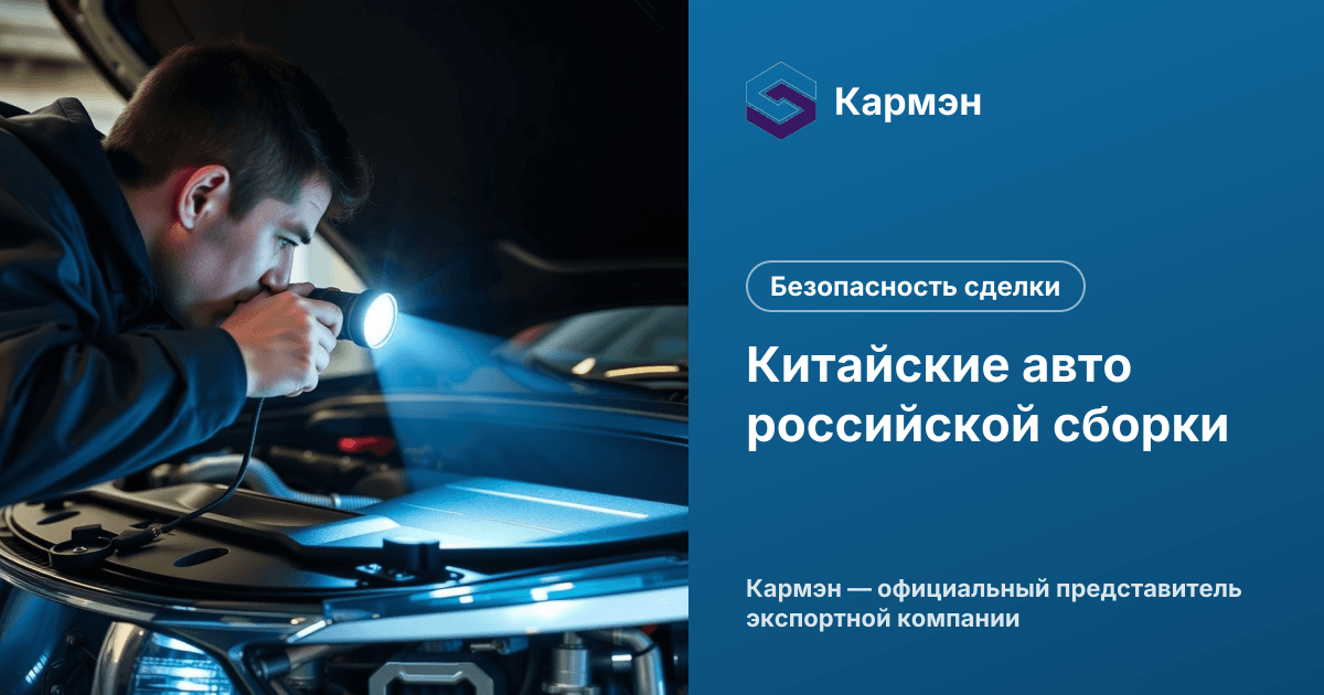 Китайские авто российской сборки
